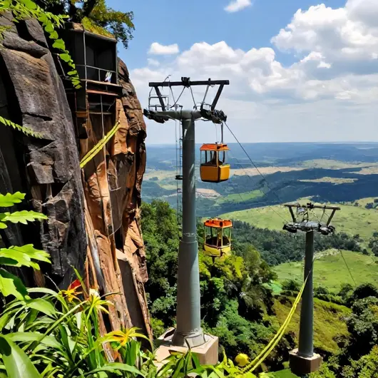 Aventura na Tirolesa