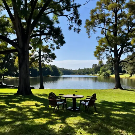 Chácara na Beira do Lago para Locação de Curta Temporada