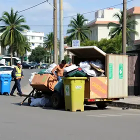 Coleta de lixo em Palmas terá início às 6 horas na segunda coleta de lixo em Palmas