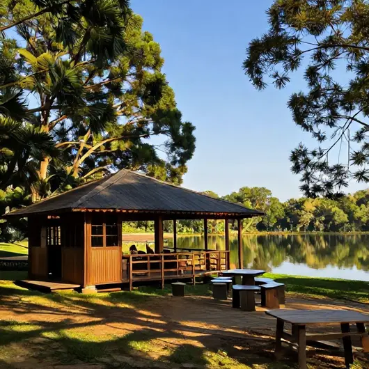 Descubra a Cabana do Lago Descubra a Cabana do Lago
