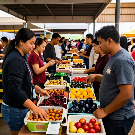 Descubra a Feira Coberta do Aureny III