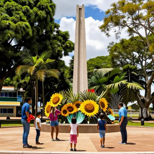 Descubra a Praça dos Girassóis: O Coração de Palmas - TO