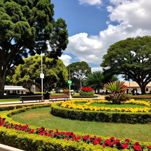 Descubra a Praça Dos Girassóis