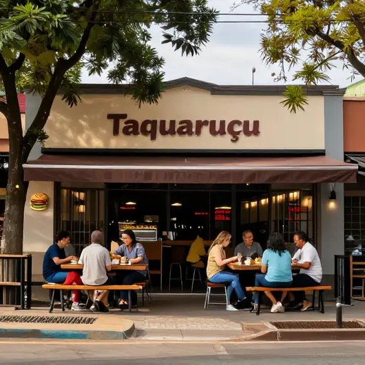 Descubra a TAQUARUÇU: O Destino dos Amantes de Hambúrguer