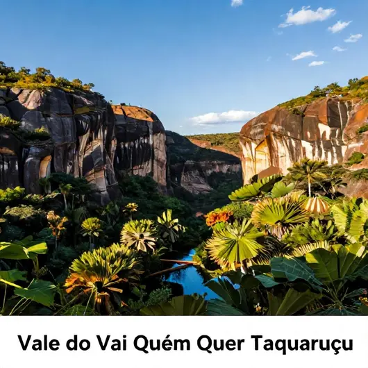 Explorando o Vale do Vai Quem Quer: Um Destino Imperdível em Taquaruçu
