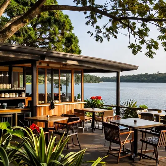 Na Orla Bar e Restaurante: Um Refúgio à Beira do Lago