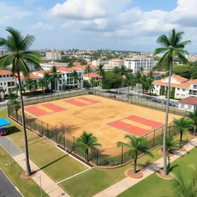 reforma de quadras poliesportivas