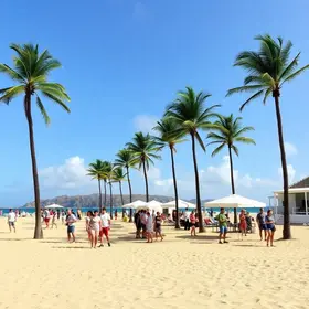 Programação do Palmas Férias movimenta Praia da Graciosa e atrai moradores e turistas