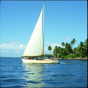 travessia de balsa em Palmas